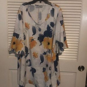 New MISSLOOK White Floral Dress